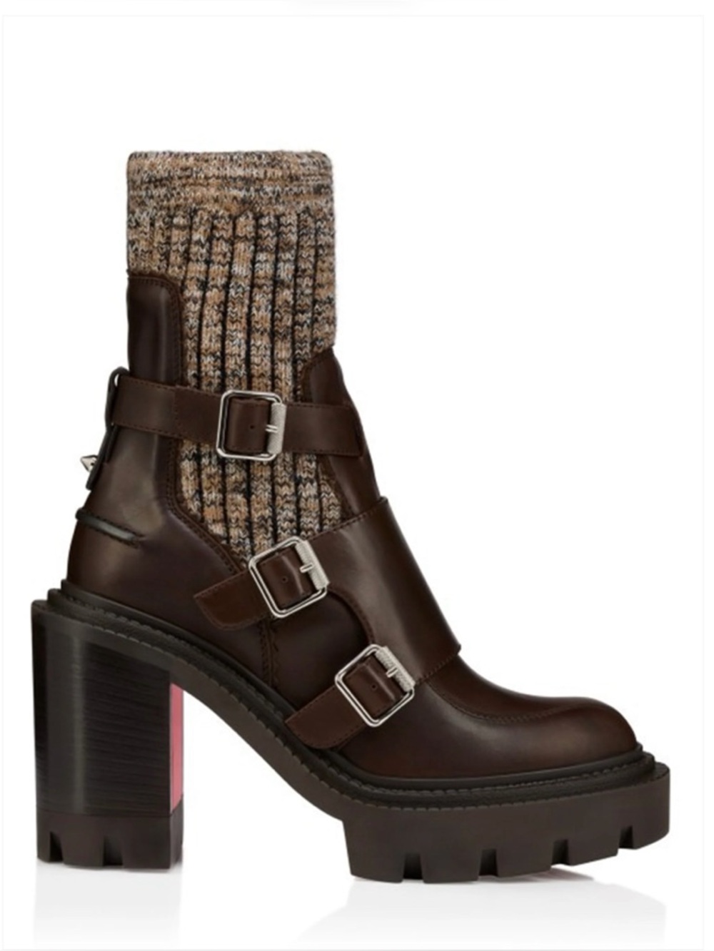 NIB Christian Louboutin Sz 37
Cortinetta College 100 leather ankle boots